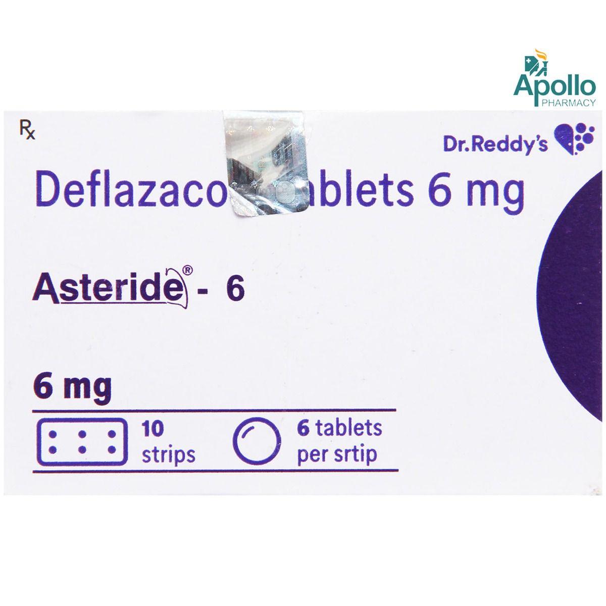 Buy Asteride 6 mg Tablet 6's Online