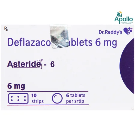 Asteride 6 mg Tablet 6's