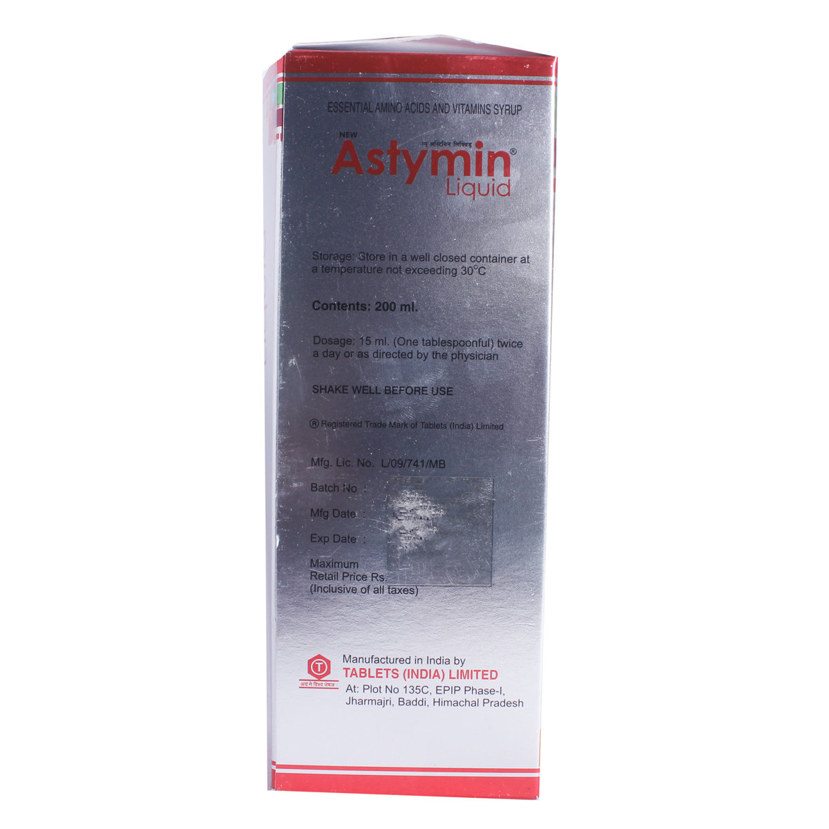 Astymin Liquid 200 ml, Pack of 1 Astymin Liquid 200 ml, Pack of 1