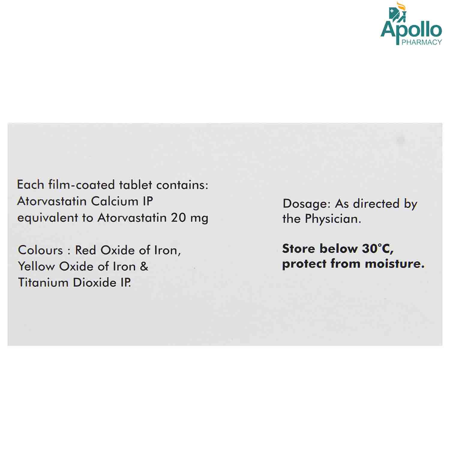 Astin-20 Tablet 30's, Pack of 30 TABLETS Astin-20 Tablet 30's, Pack of 30 TABLETS