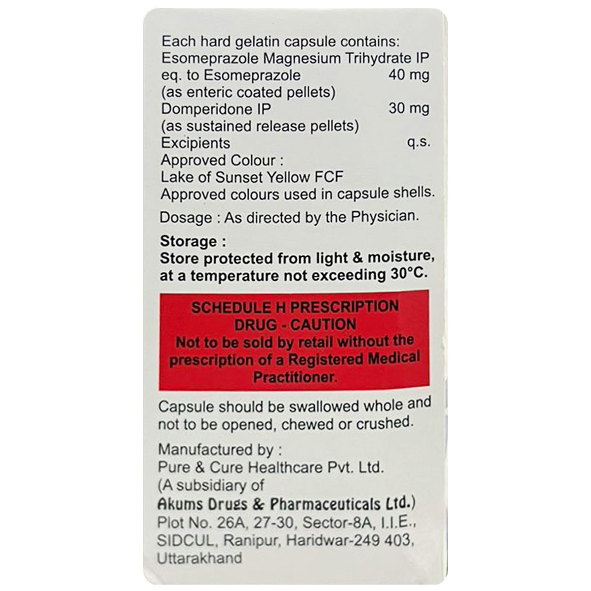 Astapraz-D Capsule 10's, Pack of 10 Astapraz-D Capsule 10's, Pack of 10