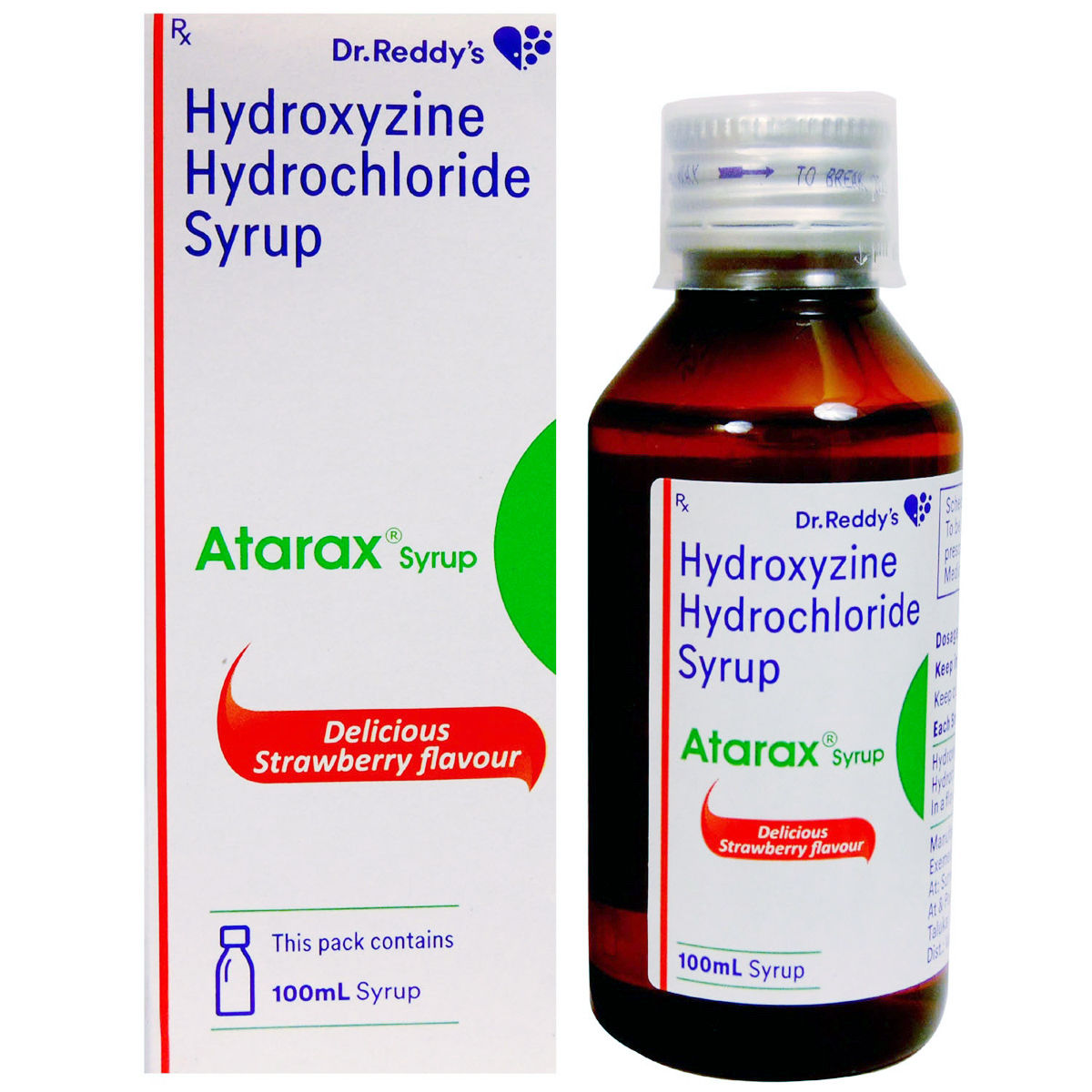 Atarax Syrup 100 ml Price, Uses, Side Effects, Composition Apollo