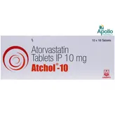 Atchol 10 Tablet 10's, Pack of 10 TABLETS