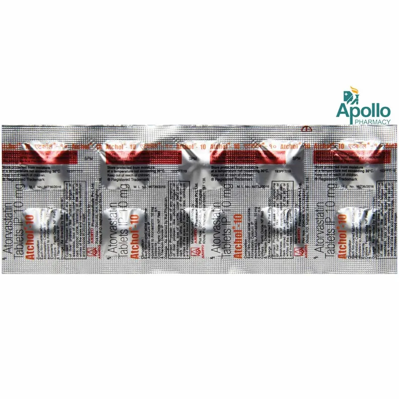 Buy Atchol 10 Tablet online | Uses, Side Effects, Price and substitutes ...