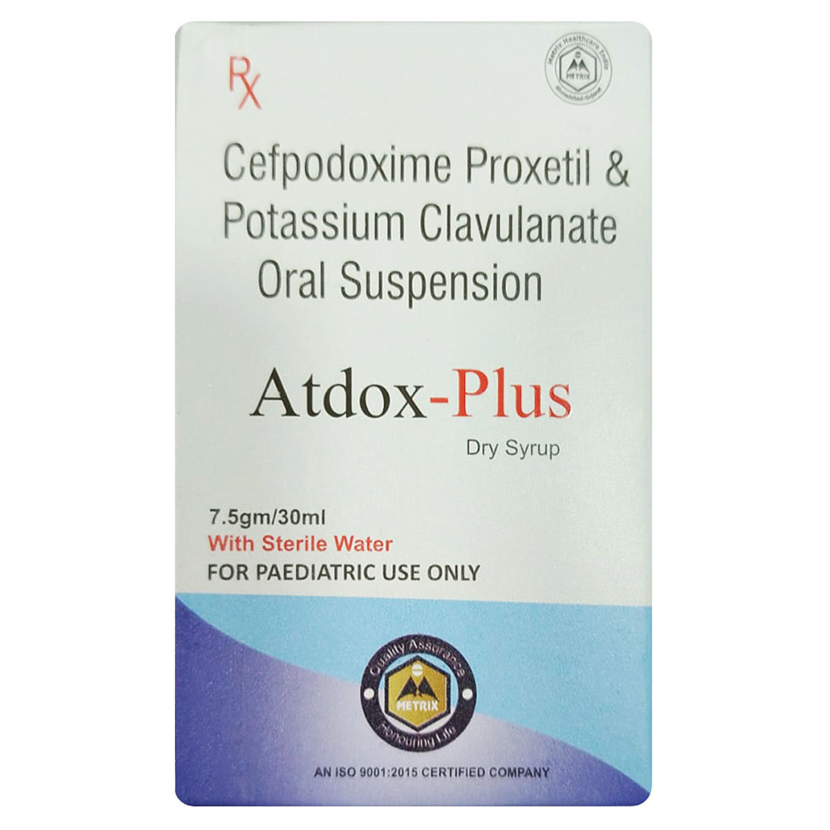 Buy Atdox-Plus Dry Syrup 30 ml Online
