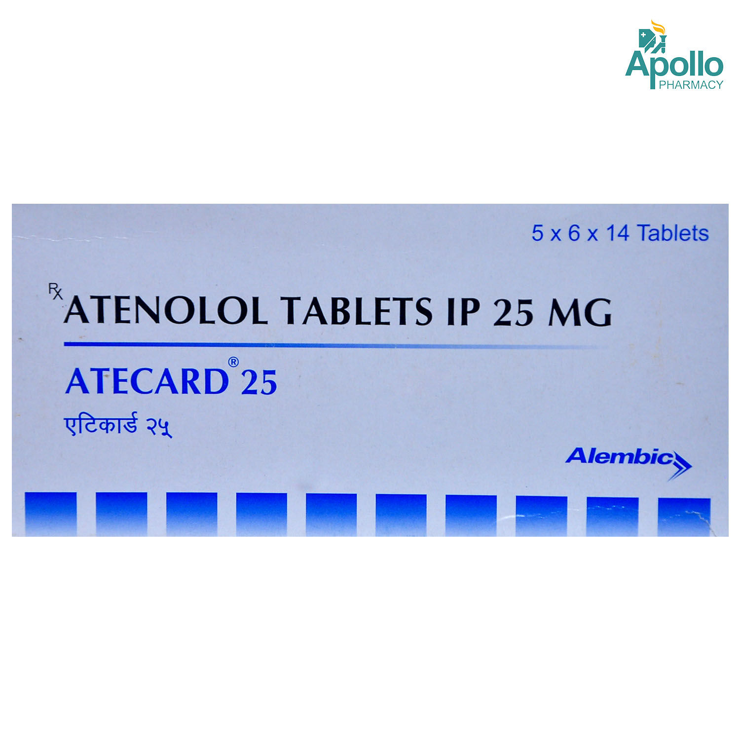 Buy Atecard 25 Tablet 14's Online