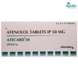 Atecard 50 Tablet 14's