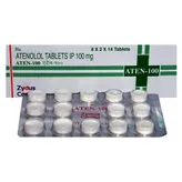 Aten-100 Tablet 14's, Pack of 14 TabletS