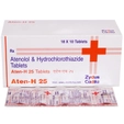 Aten-H 25 Tablet 10's