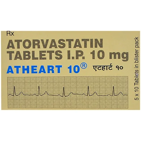 Atheart 10 mg Tablet 10's
