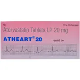 Atheart 20mg Tablet 10's, Pack of 10 TabletS