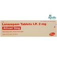 Ativan 2 mg Tablet 30's