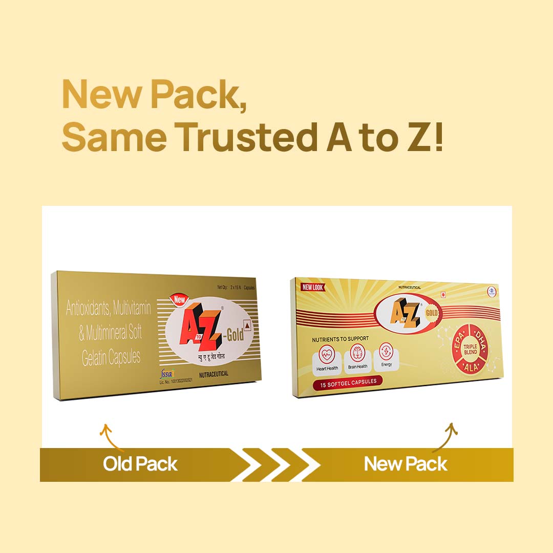 A To Z Gold Capsule 15's, Pack of 15 A To Z Gold Capsule 15's, Pack of 15