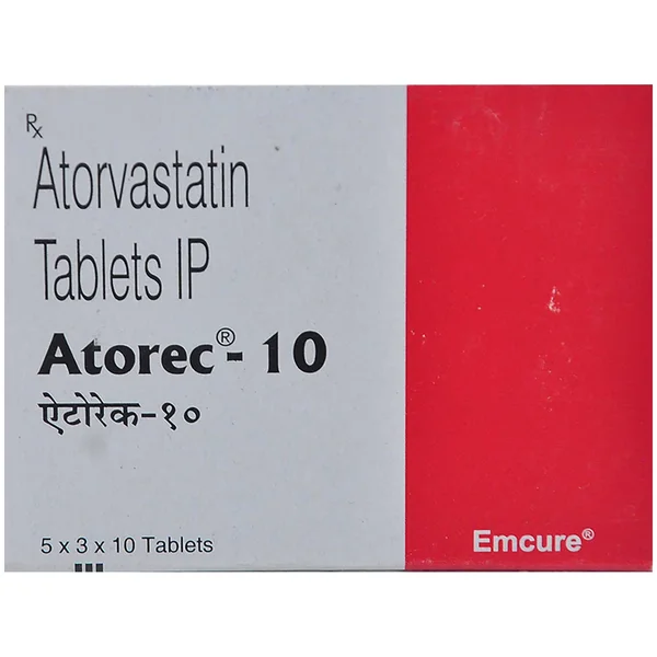 Atorec-10 Tablet 10's