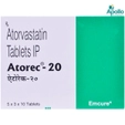 Atorec-20 Tablet 10's