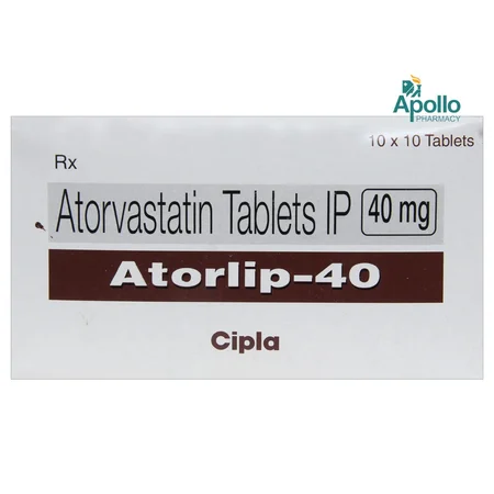 Atorlip 40 Tablet 10's
