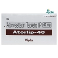 Atorlip 40 Tablet 10's