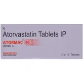 Atormac 10 Tablet 10's, Pack of 10 TABLETS