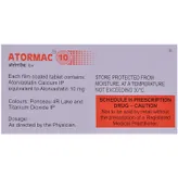 Atormac 10 Tablet 10's, Pack of 10 TABLETS