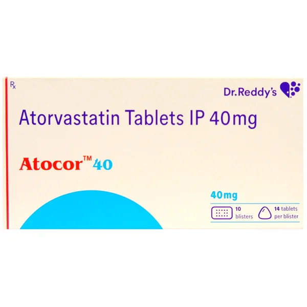 Atocor 40 mg Tablet 14's