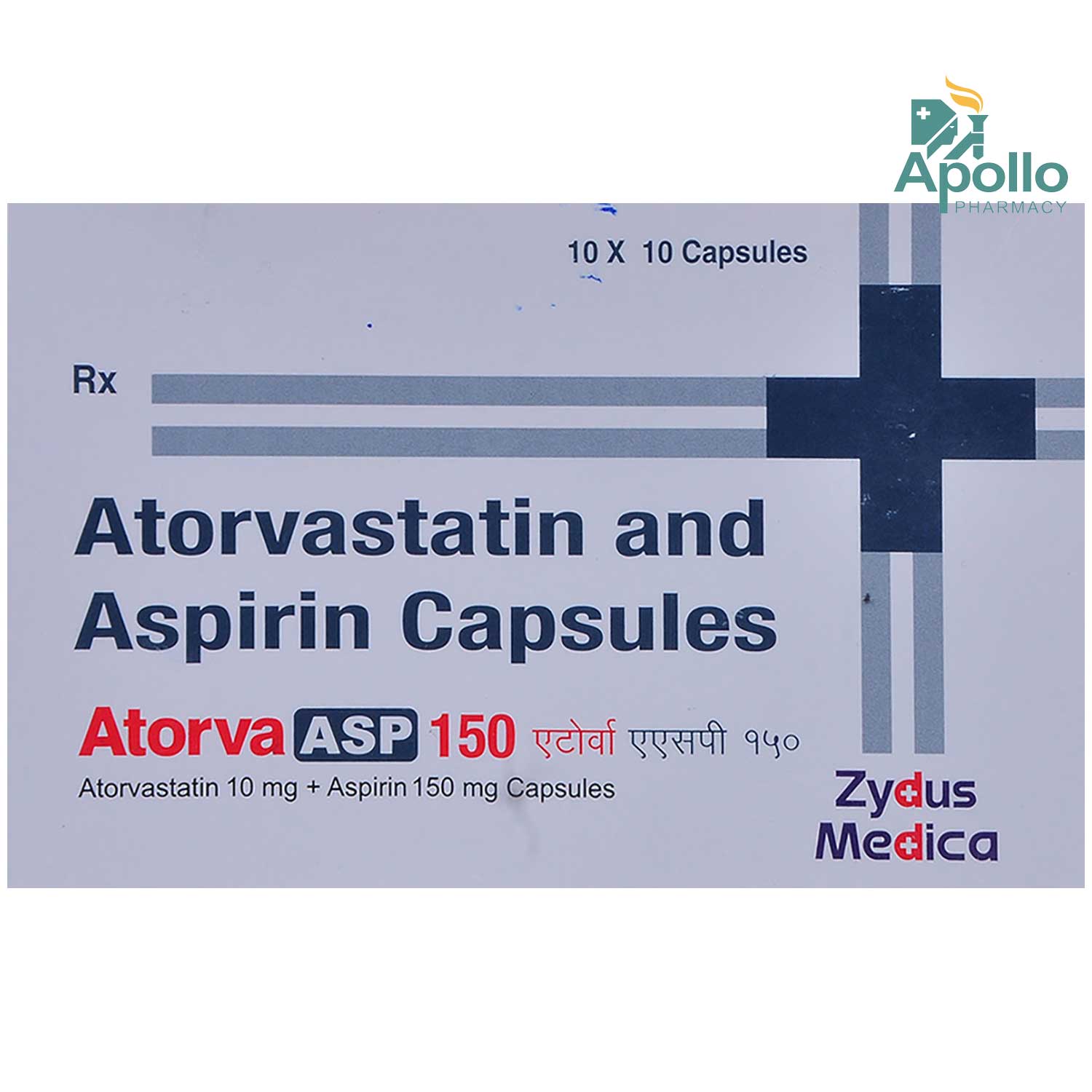 Buy Atorva ASP 150 Capsule 10's Online