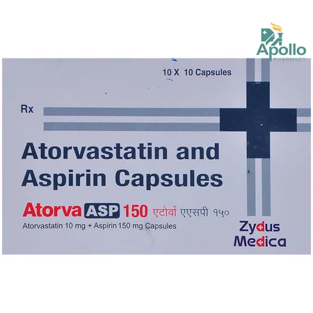 Atorva ASP 150 Capsule 10's