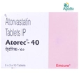 Atorec 40 Tablet 10's