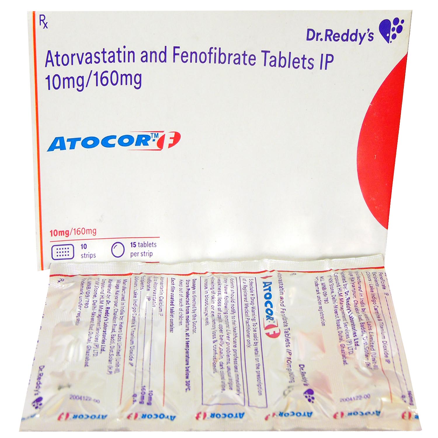 Atocor-F Tablet 15's, Pack of 15 TABLETS Atocor-F Tablet 15's, Pack of 15 TABLETS