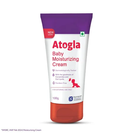 Atogla Baby Moisturizing Cream, 100 gm