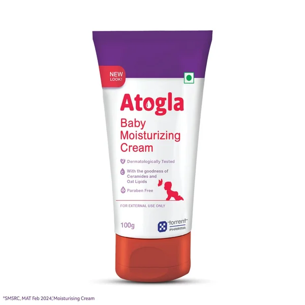 Atogla Baby Moisturizing Cream, 100 gm, Pack of 1