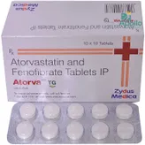 Atorva TG Tablet 10's, Pack of 10 TabletS