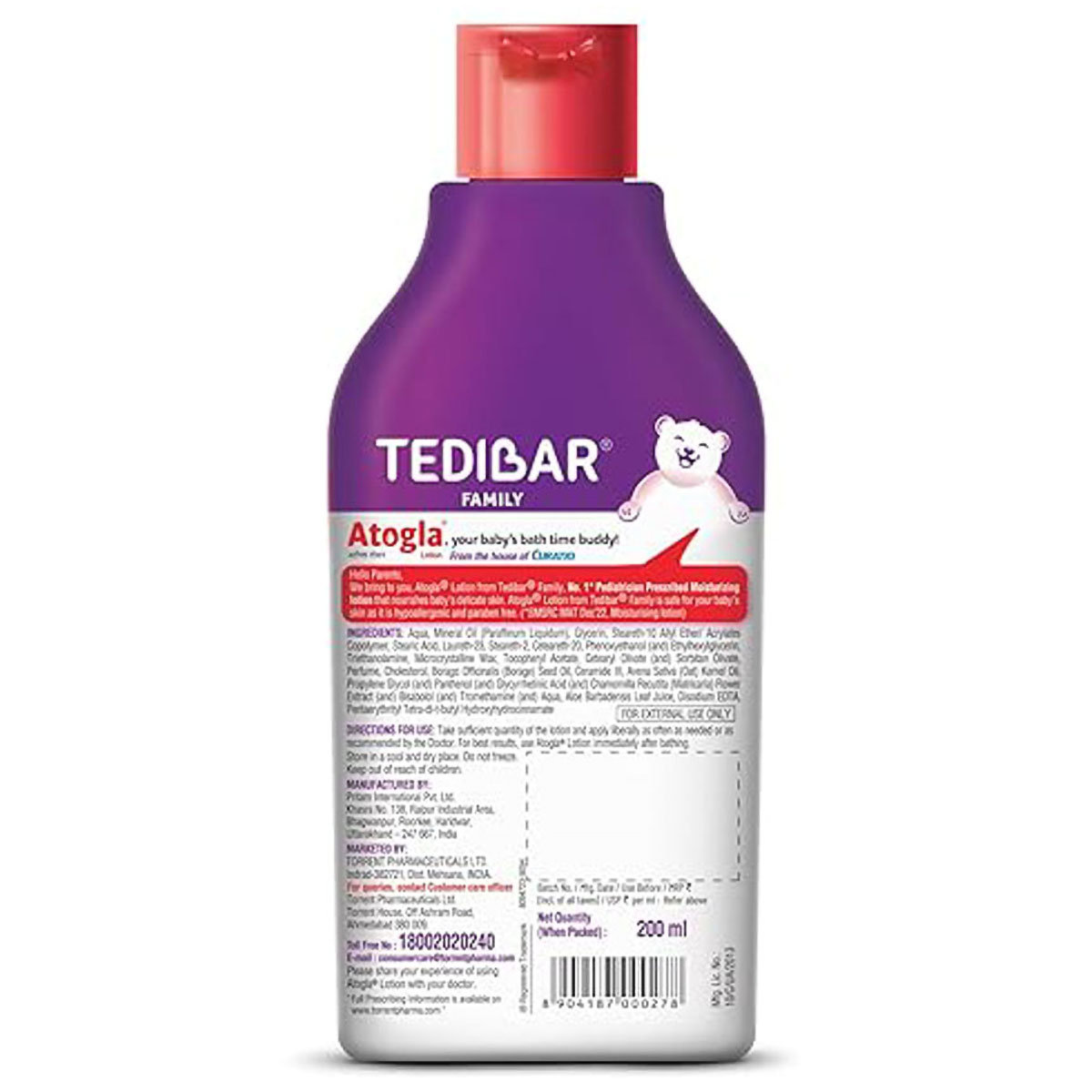 Atogla Baby Moisturising Lotion, 200 ml, Pack of 1 Atogla Baby Moisturising Lotion, 200 ml, Pack of 1