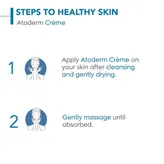 Bioderma Atoderm Creme Ultra-Nourishing Moisturising Cream 200 ml | Niacinamide &amp; Omega 3, 6, 9 | Ultra Nourishing Cream | 24 Hrs Of Hydration | For Normal To Dry Sensitive Skin, Pack of 1