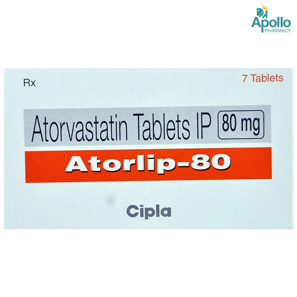 Atorlip-80 Tablet 7's