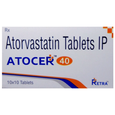 ATOCER 40MG TABLET 10'S , Pack of 10 TABLETS