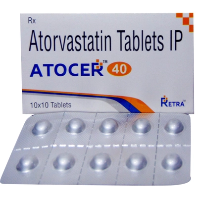 ATOCER 40MG TABLET 10'S , Pack of 10 TABLETS