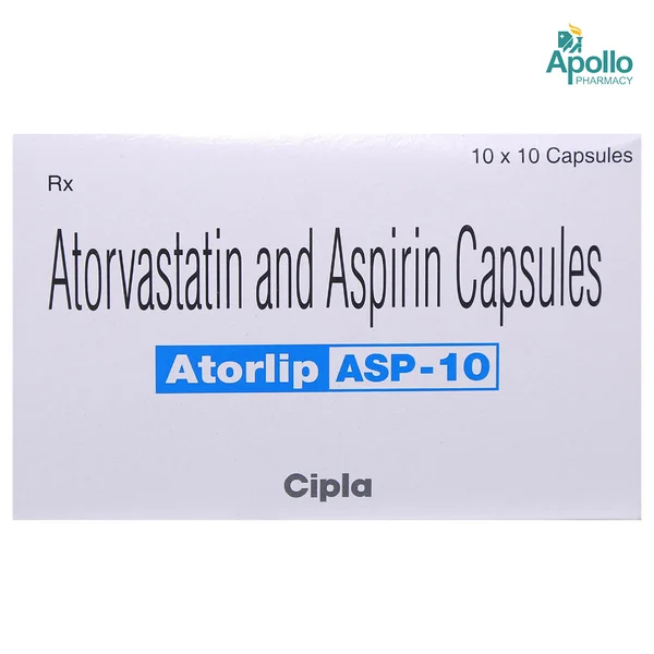 Atorlip ASP 10 Capsule 10's