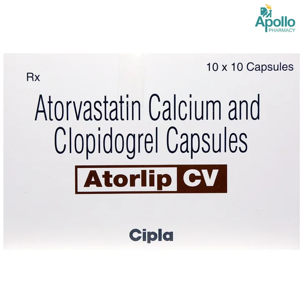 Atorlip CV Capsule 10's