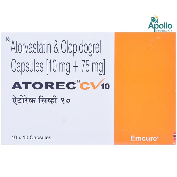 ATOREC CV 10MG CAPSULE 10'S