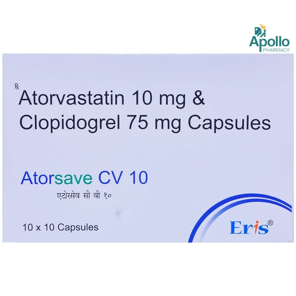Atorsave CV 10 Capsule 10's