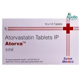 Atorva Tablet 15's, Pack of 15 TABLETS