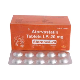 Atornova-20 Tablet 10's, Pack of 10 TABLETS
