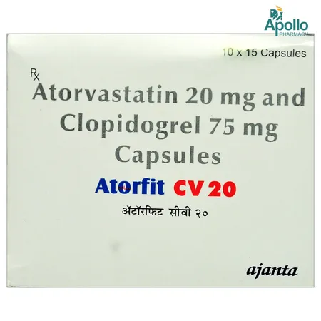 Atorfit CV 20 Capsule 15's