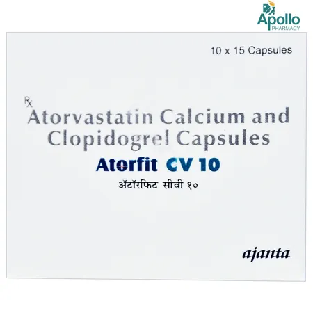 Atorfit CV 10 Capsule 15's