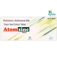 Atom Zinc Tablet 10's
