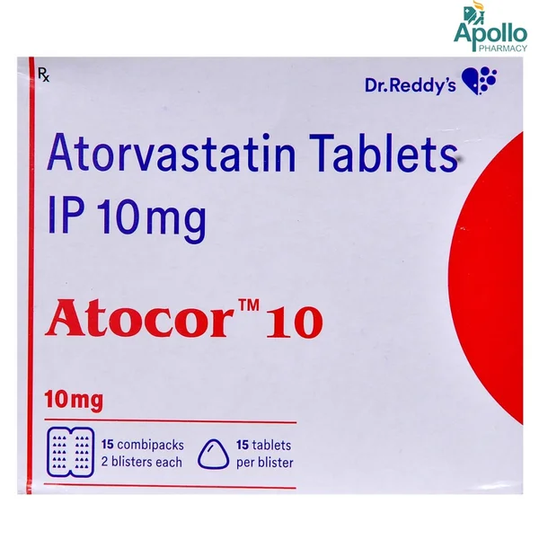 Atocor 10 mg Tablet 15's