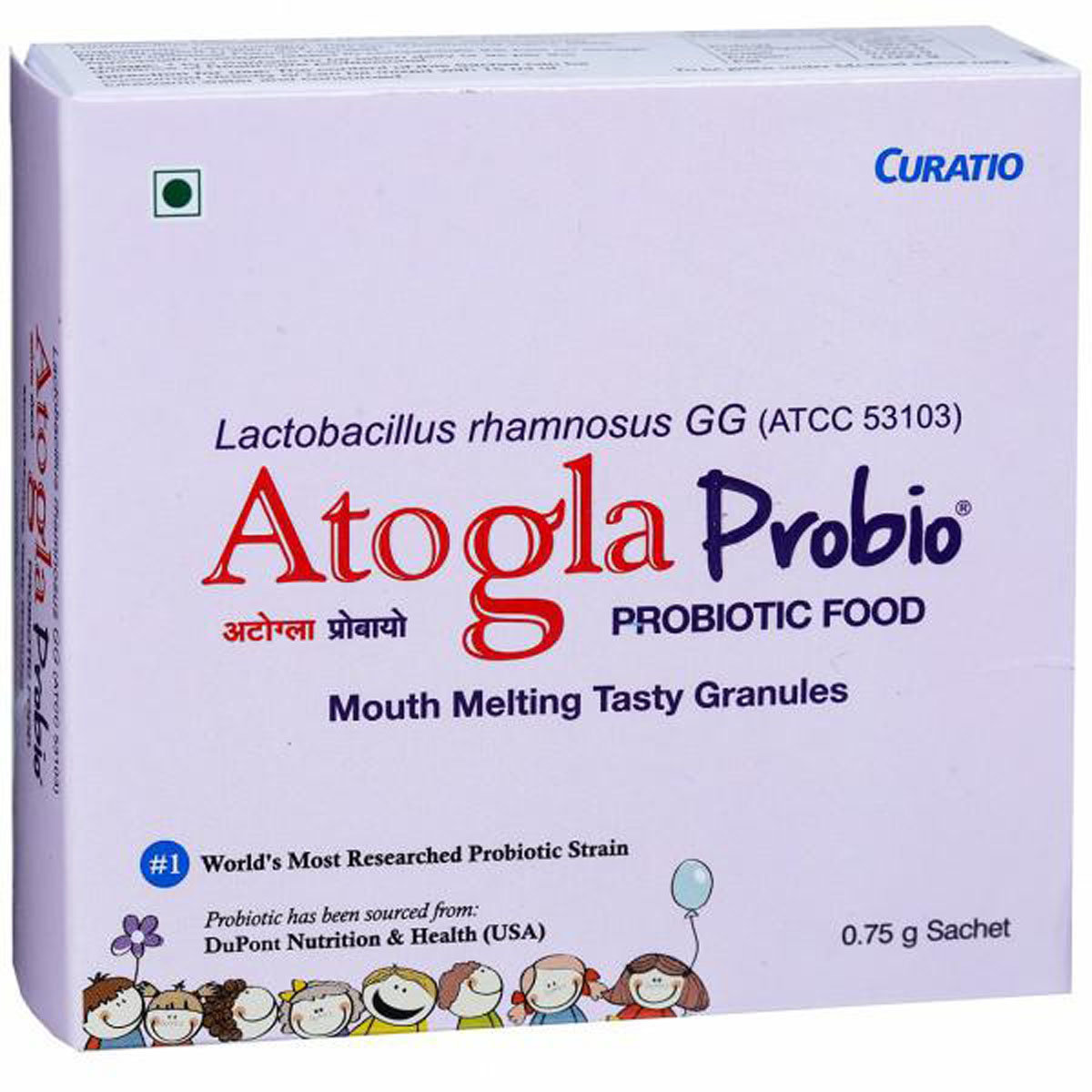 Atogla Probio Sachet 0.75 gm, Pack of 1 GRANULES Atogla Probio Sachet 0.75 gm, Pack of 1 GRANULES