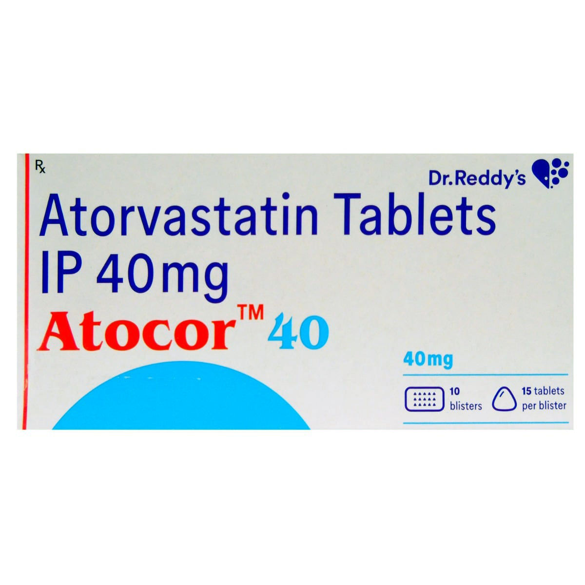 Atocor-40 Tablet 15's, Pack of 15 TABLETS