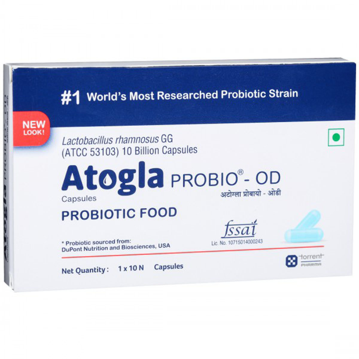 Atogla Probio-OD 10 Billion Veg Capsule 10's, Pack of 10 CapsuleS Atogla Probio-OD 10 Billion Veg Capsule 10's, Pack of 10 CapsuleS