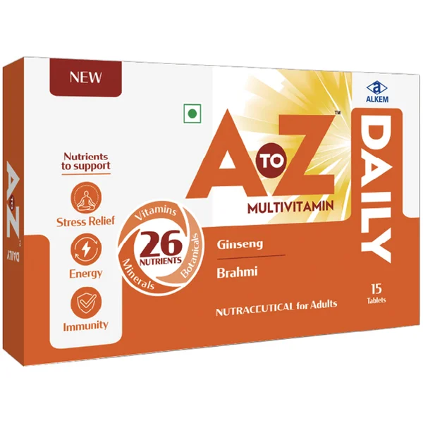 A To Z Multivitamin Daily Tablet 15's